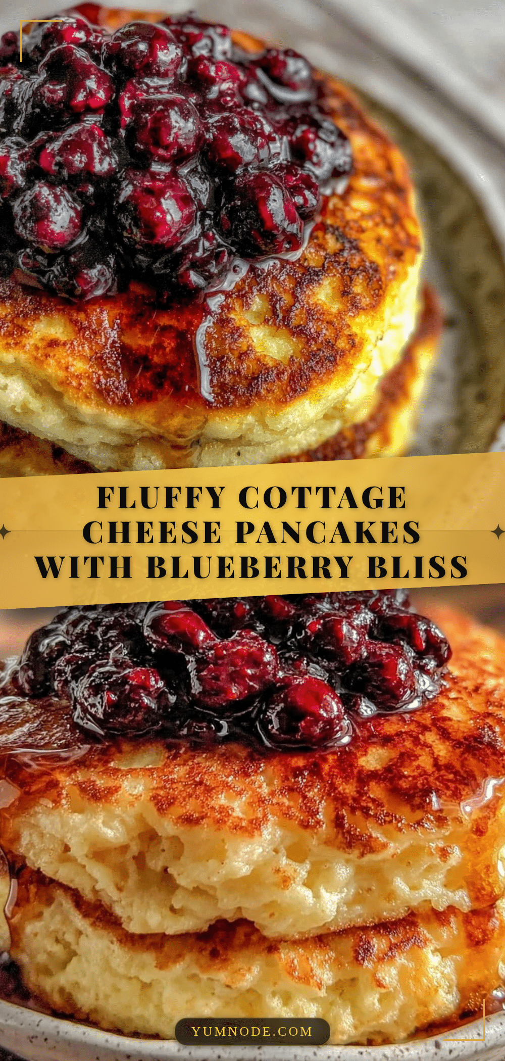 fluffy cottage cheese pancakes recipe
