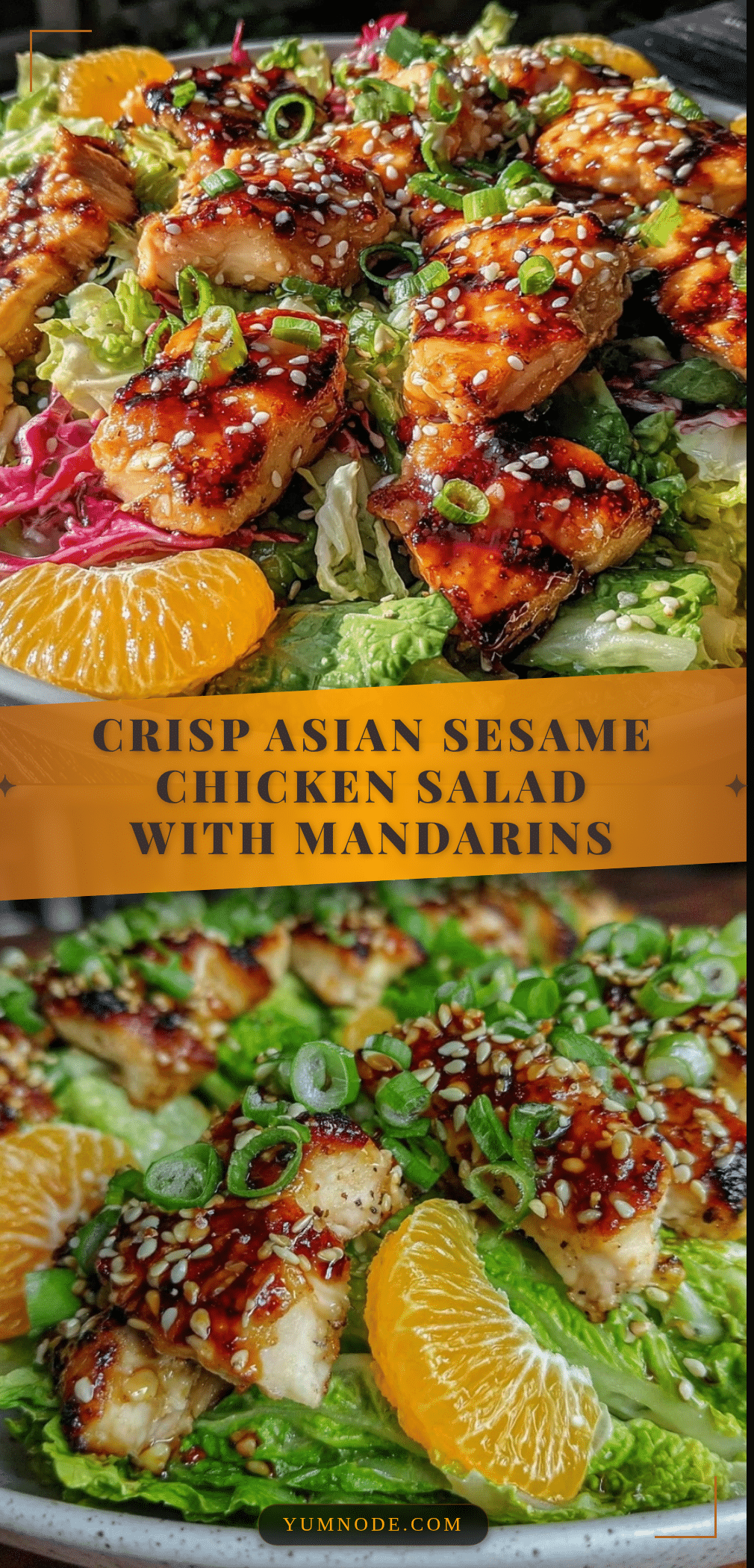 fresh asian sesame chicken salad recipe