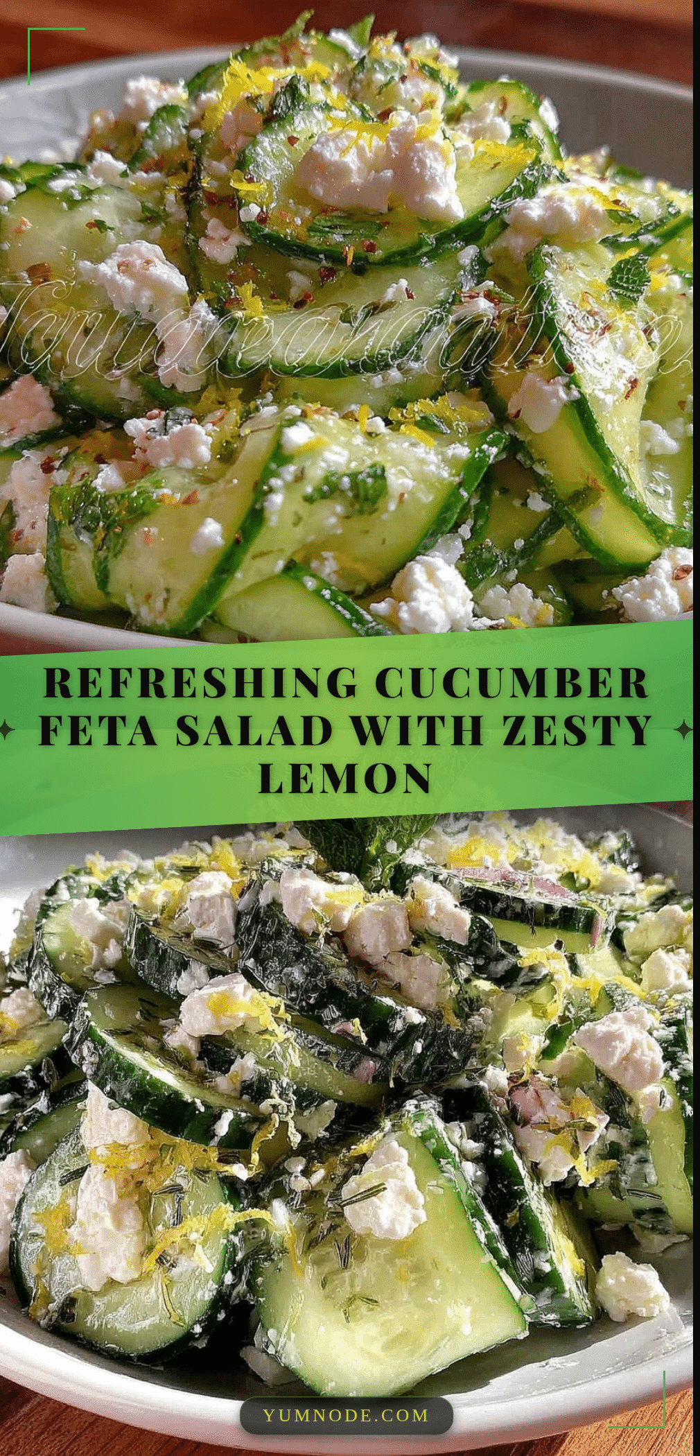 fresh cucumber feta salad recipe