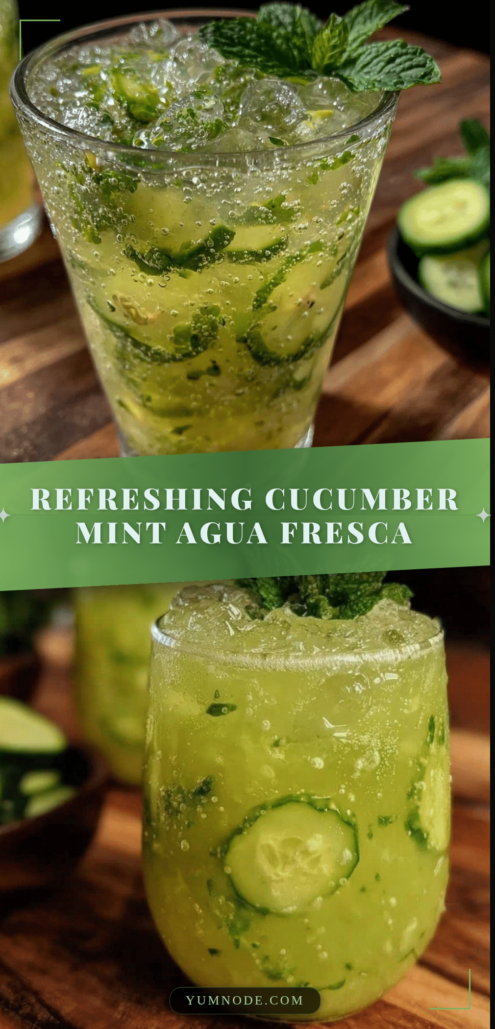 fresh cucumber mint agua fresca recipe