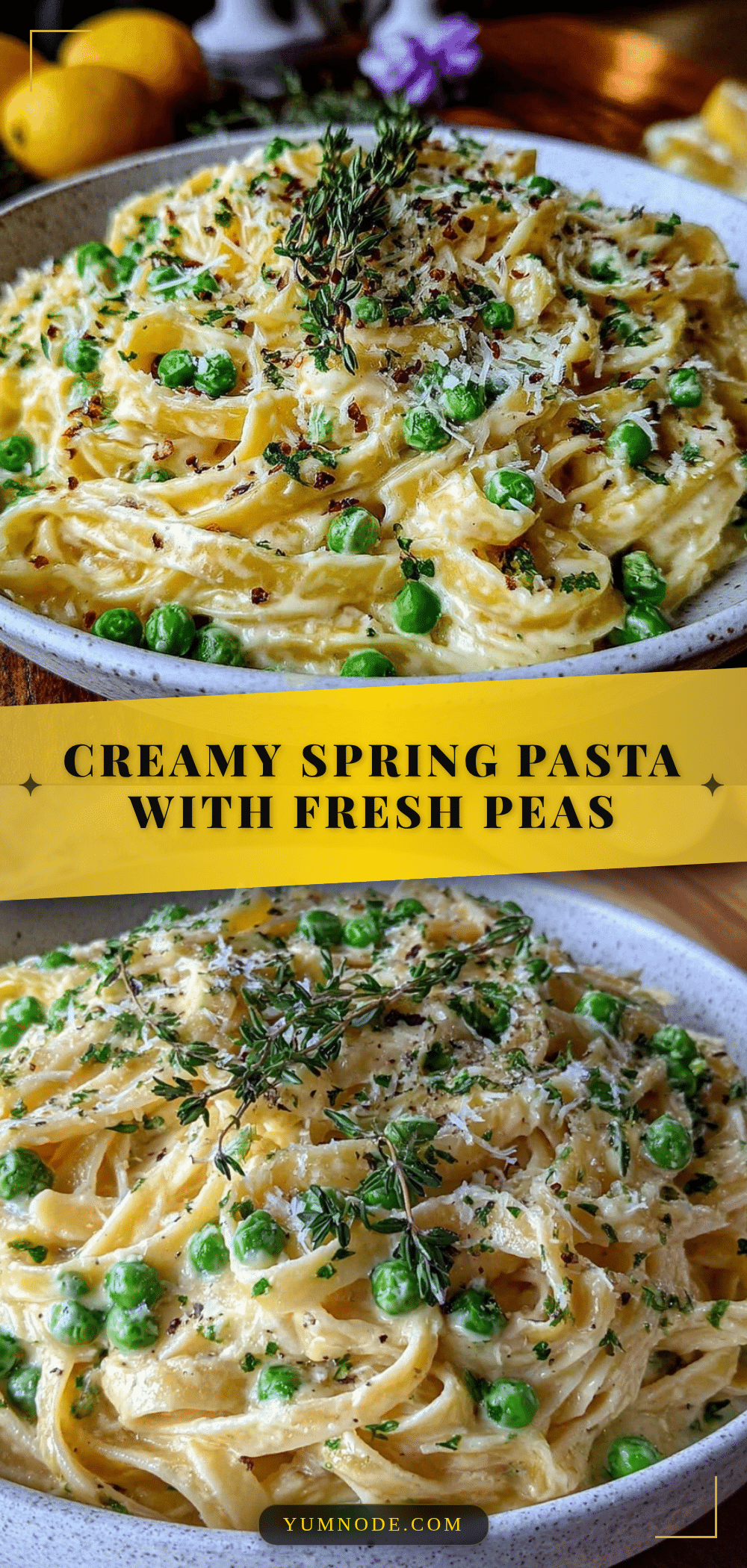 fresh spring pasta recipe