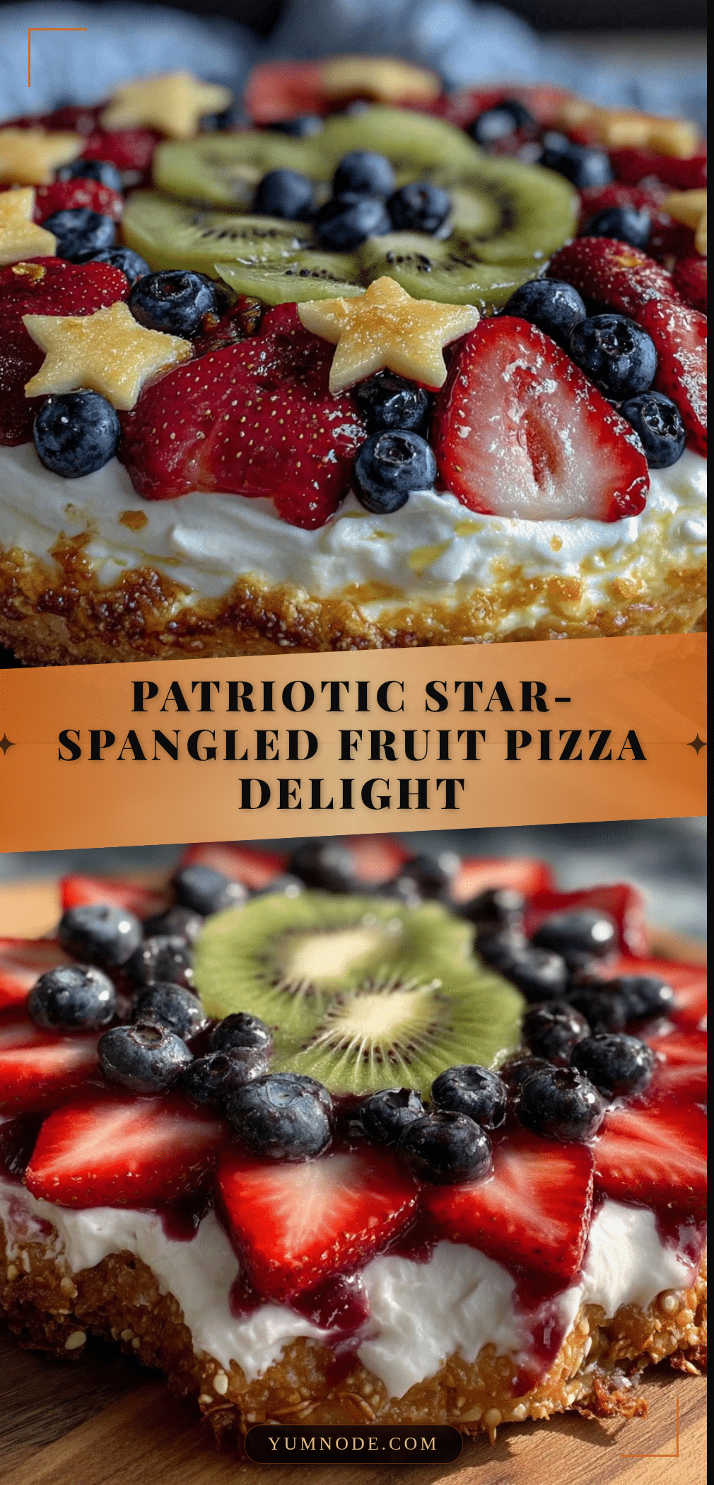 fresh star-spangled fruit pizza recipe