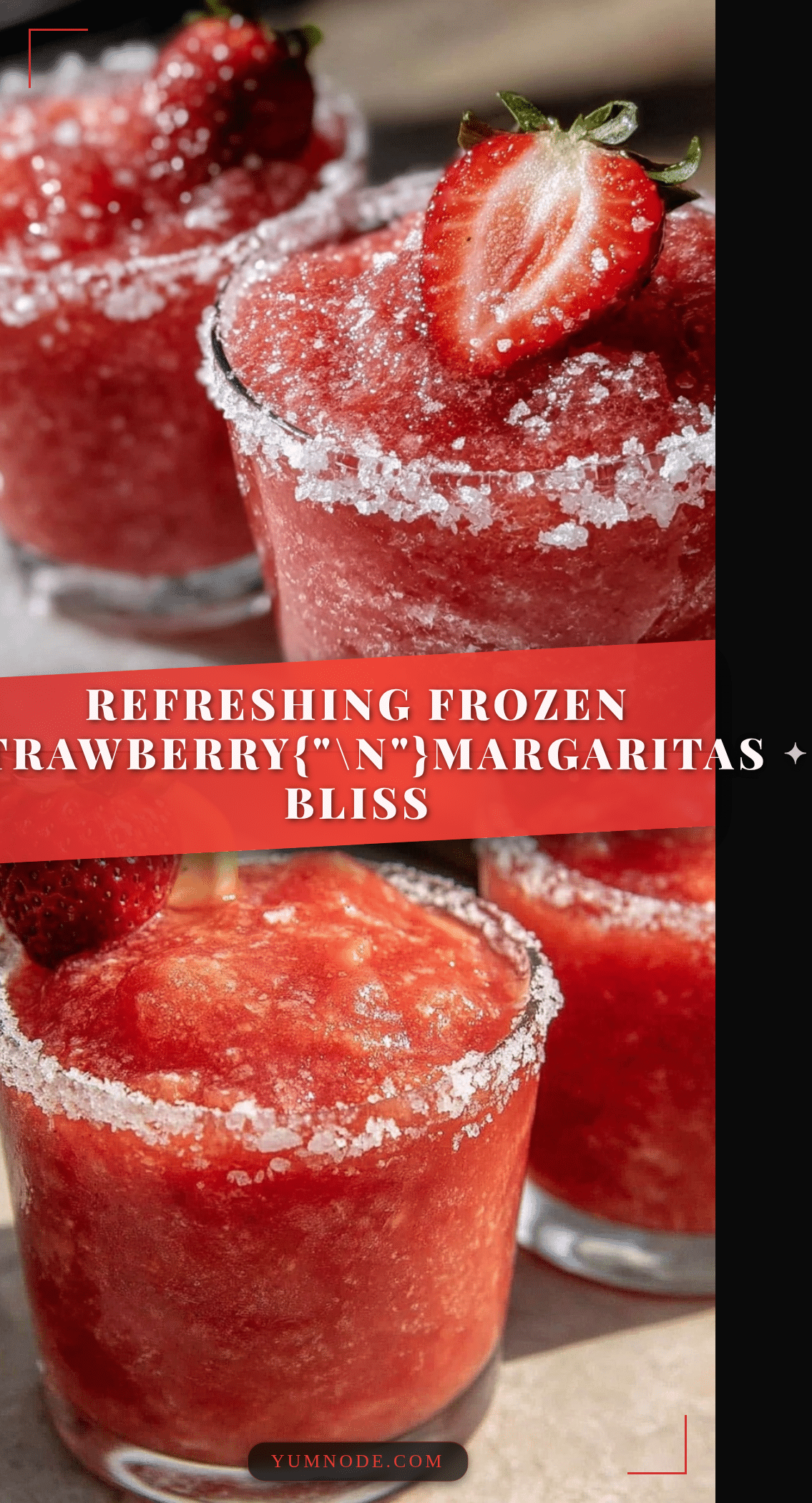 frozen strawberry margaritas recipe