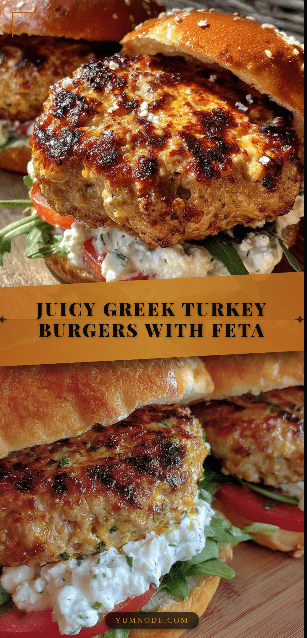 Greek turkey burgers recipe