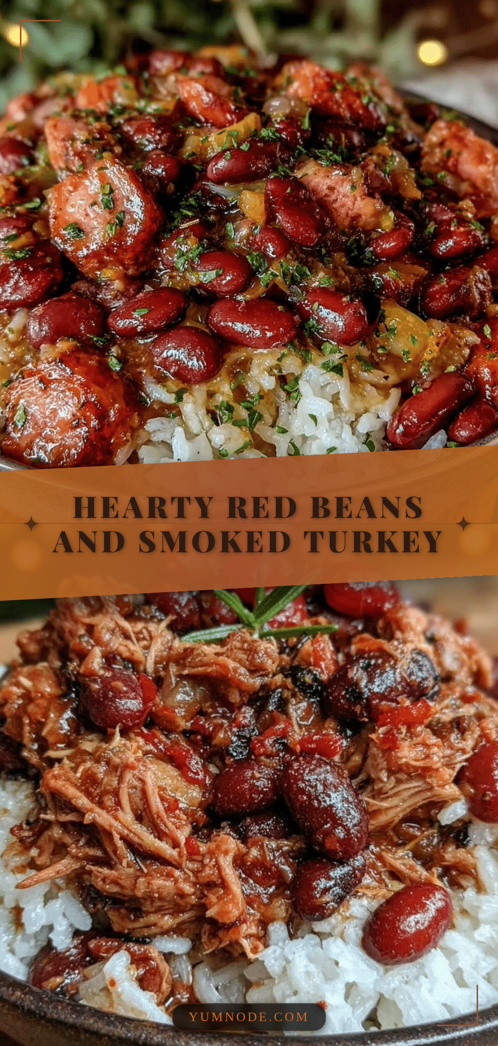 hearty red beans and rice with smoked turkey recipe