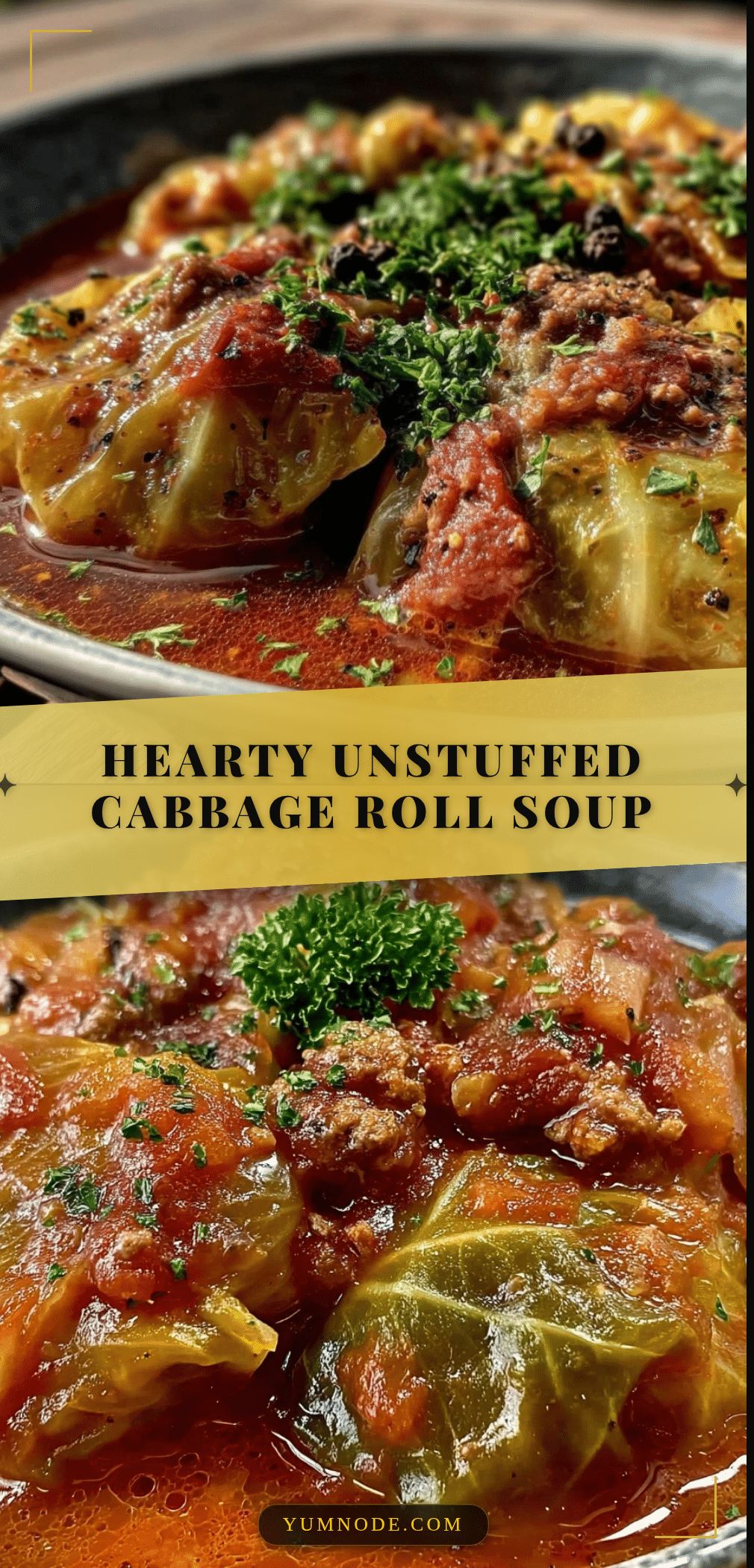 hearty unstuffed cabbage roll soup recipe