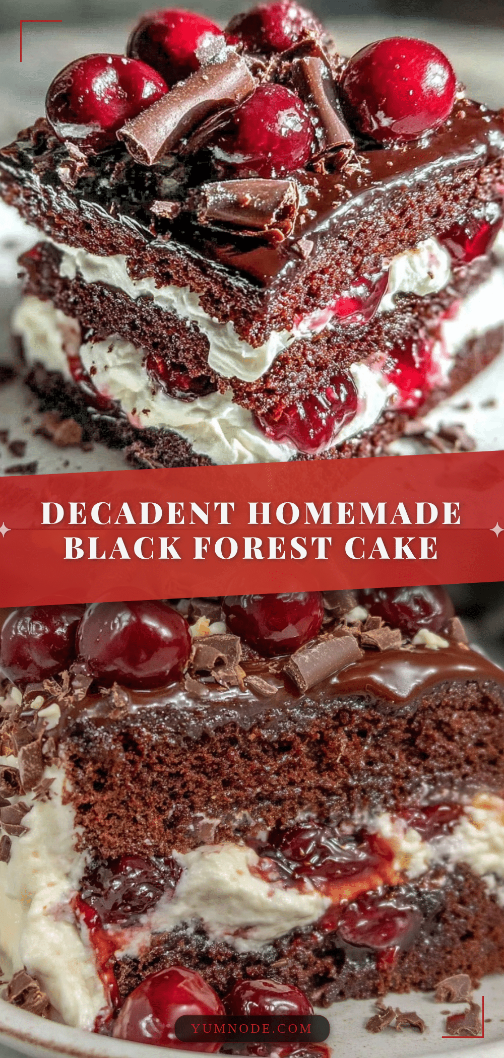 homemade black forest cake recipe