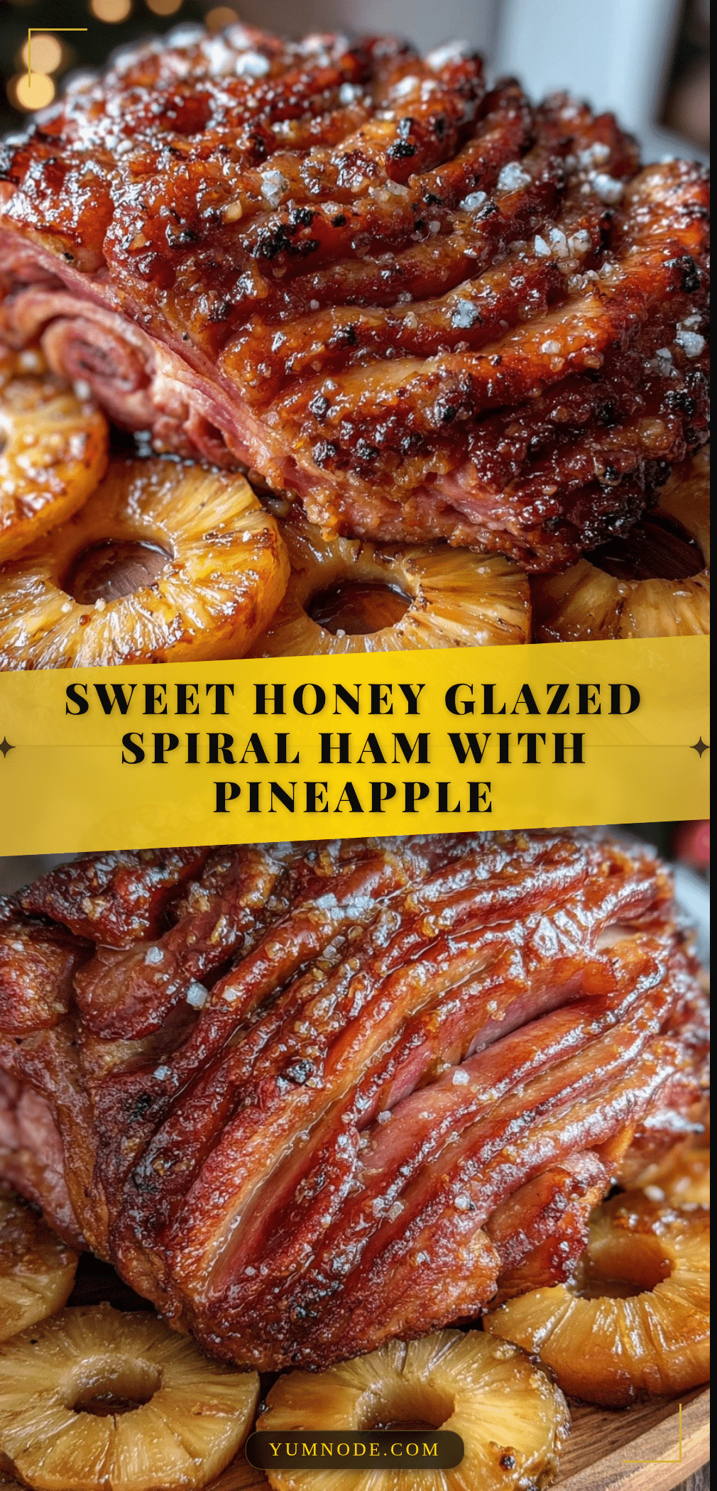 honey glazed spiral ham recipe