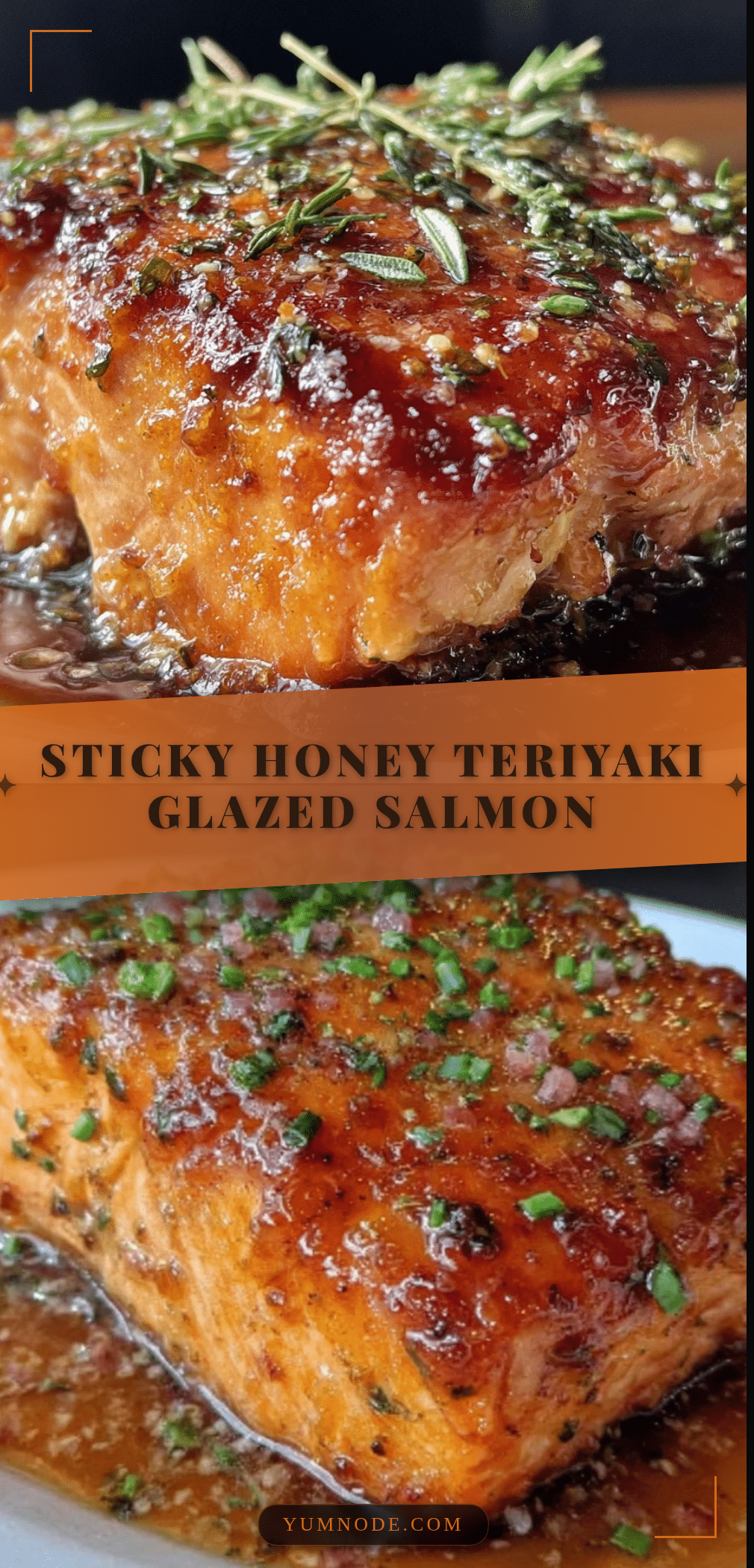honey teriyaki glazed salmon recipe