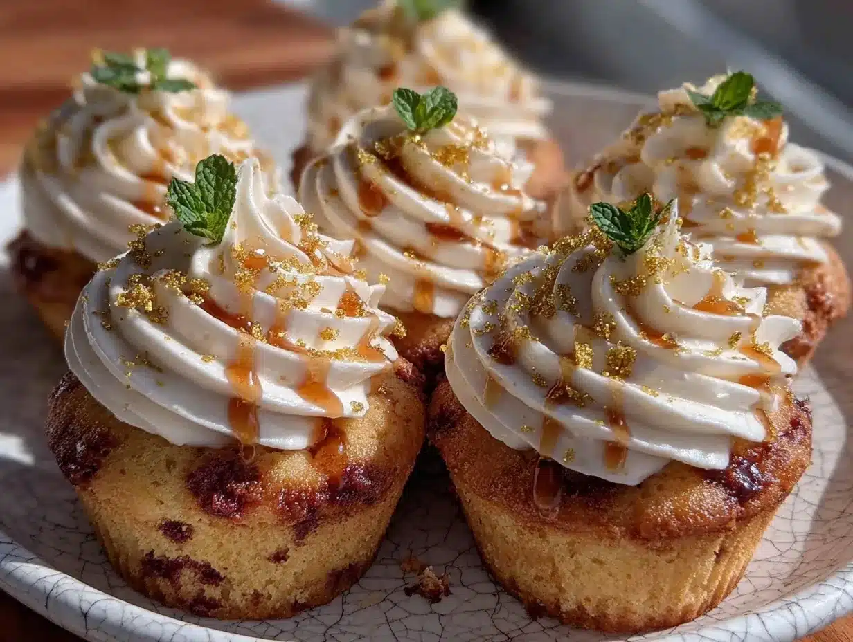 honey vanilla bean cupcakes preparation steps