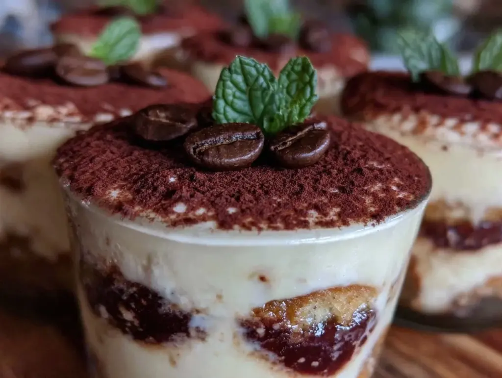 Irish coffee tiramisu cups - featured image