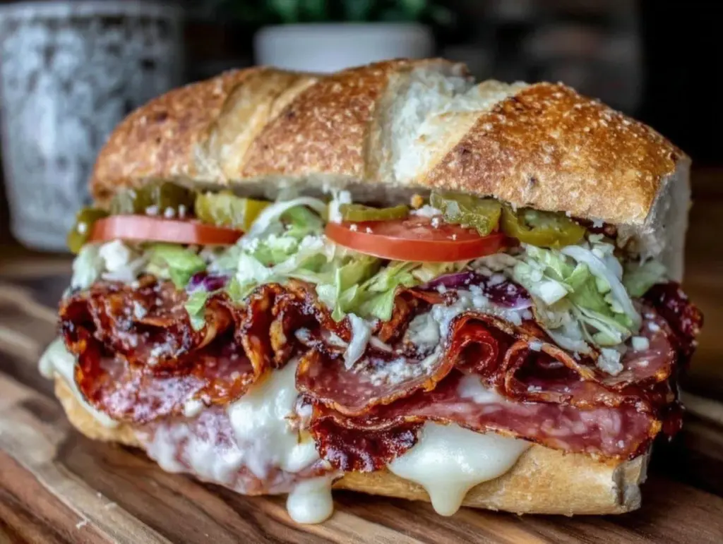 Italian sub sandwich - featured image
