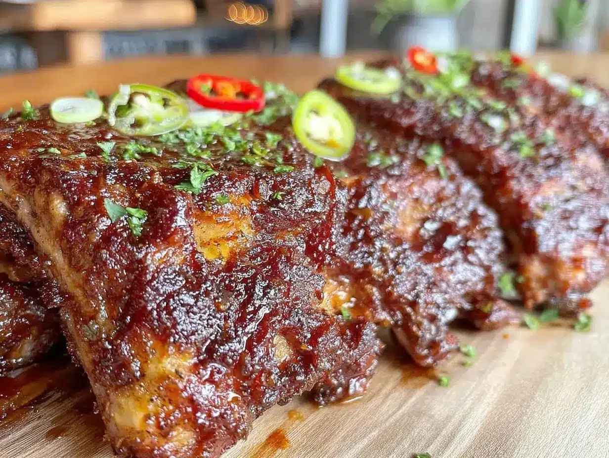 Kansas City Style BBQ Pork Baby Back Ribs preparation steps