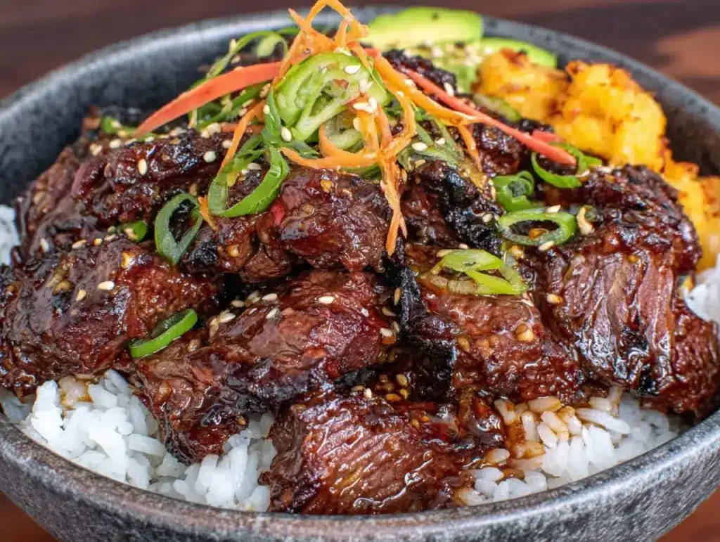 korean beef bowl recipe - featured image
