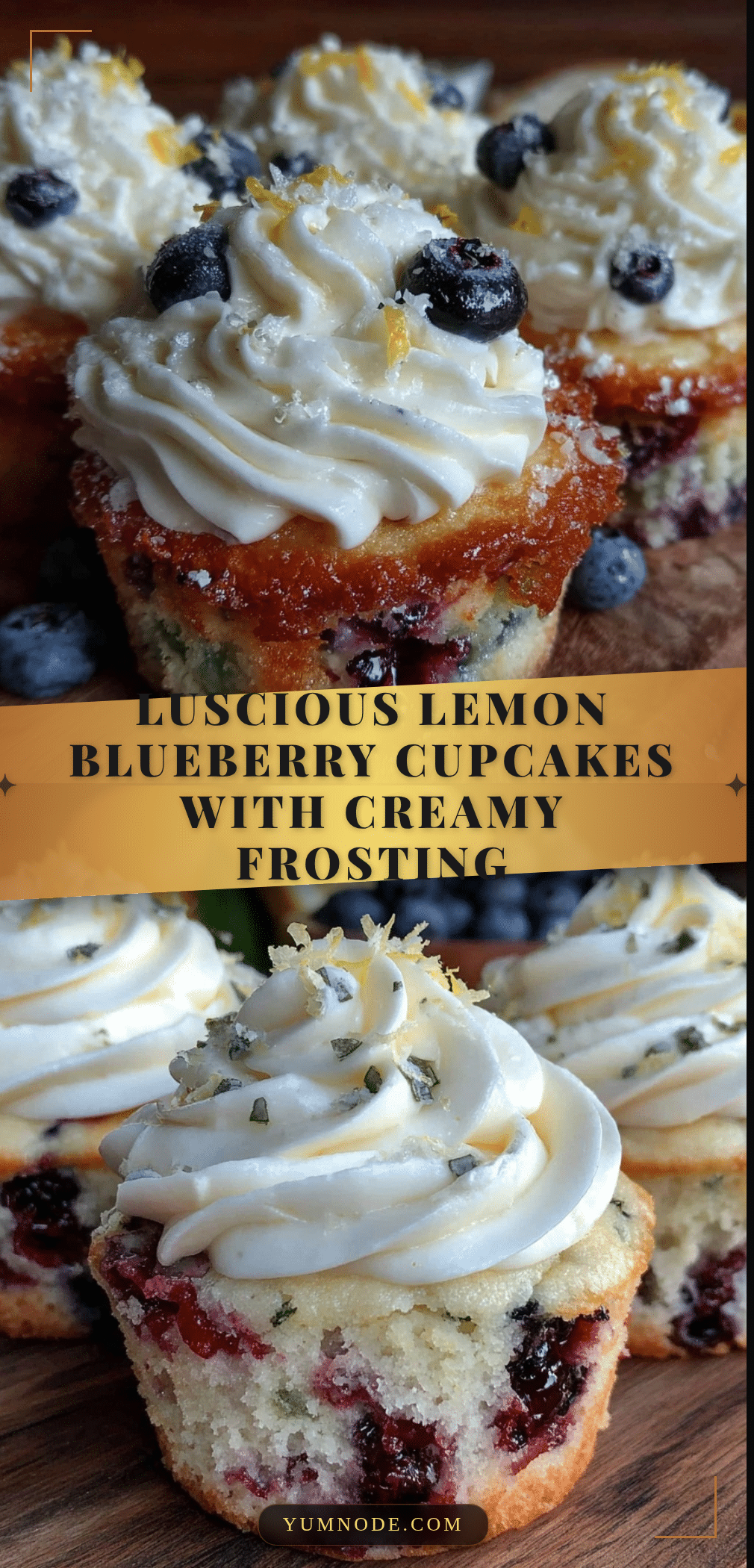 lemon blueberry cupcakes recipe