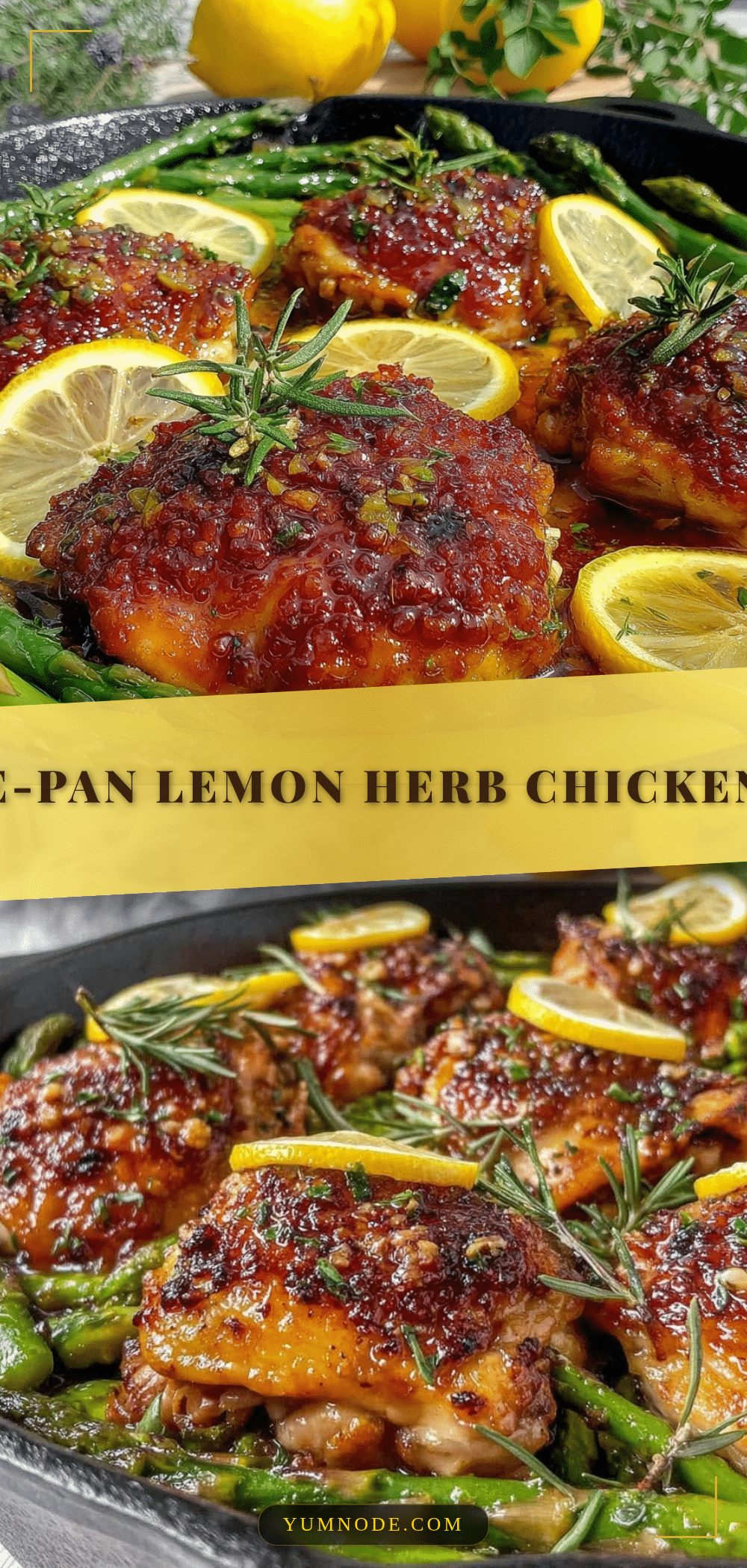 lemon herb chicken thighs recipe