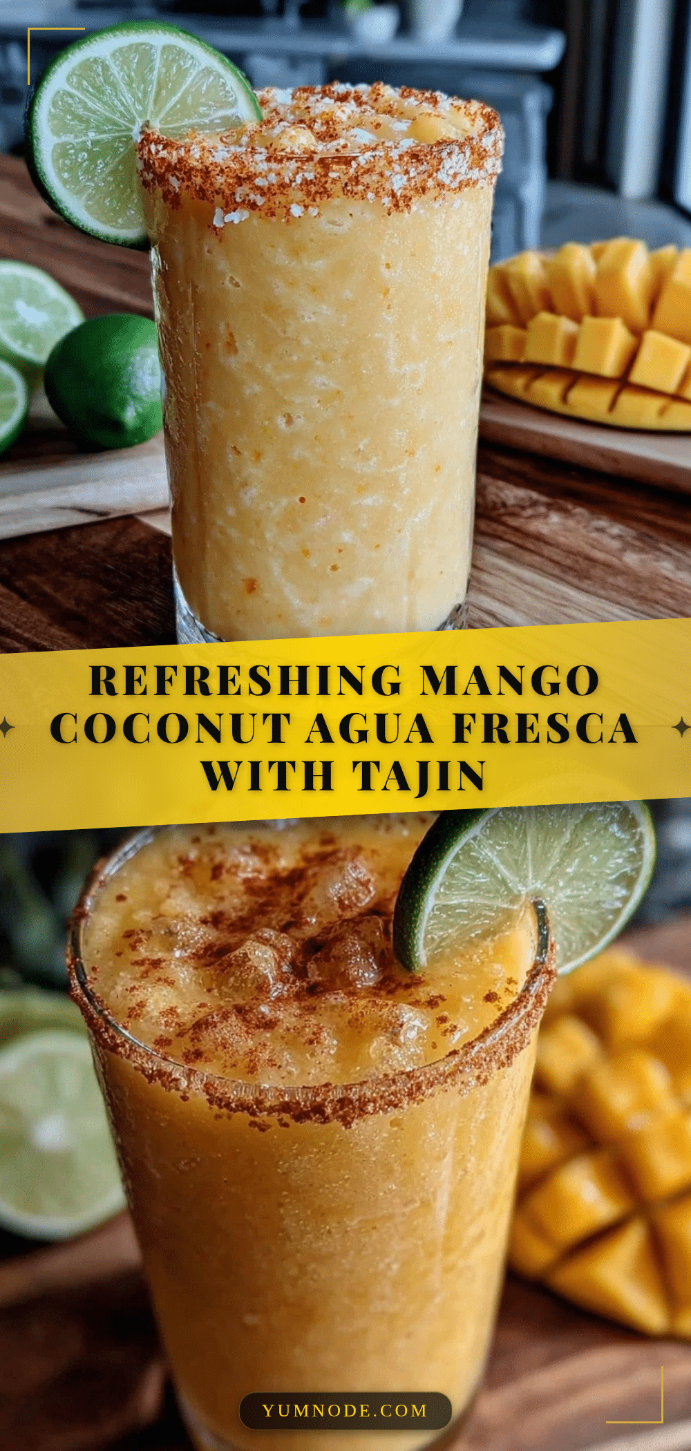 mango coconut agua fresca recipe