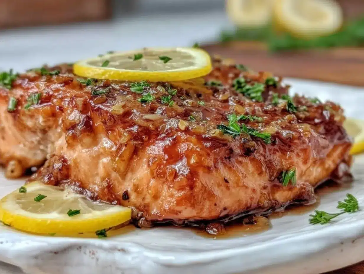 maple dijon baked salmon preparation steps