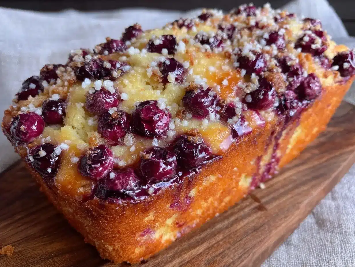 moist blueberry sour cream coffee cake preparation steps