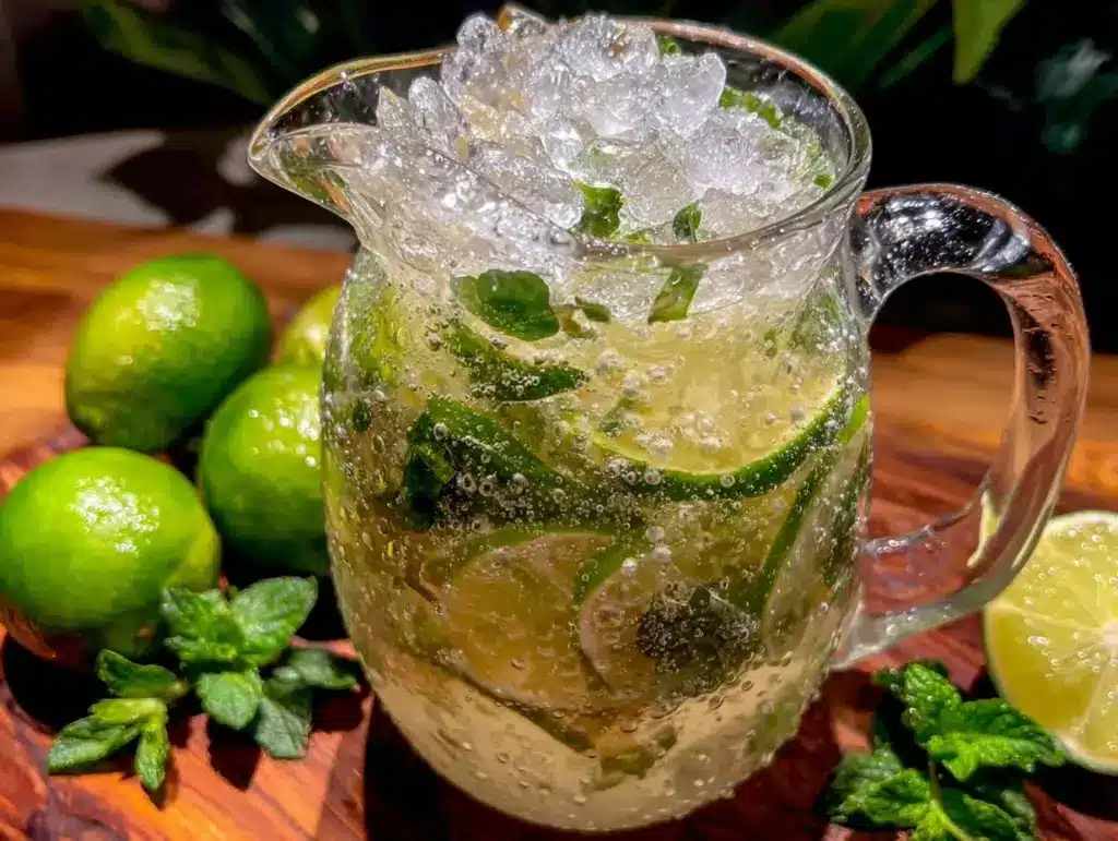 mojito pitcher recipe - featured image