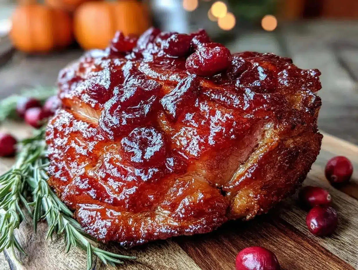 oven roasted ham preparation steps