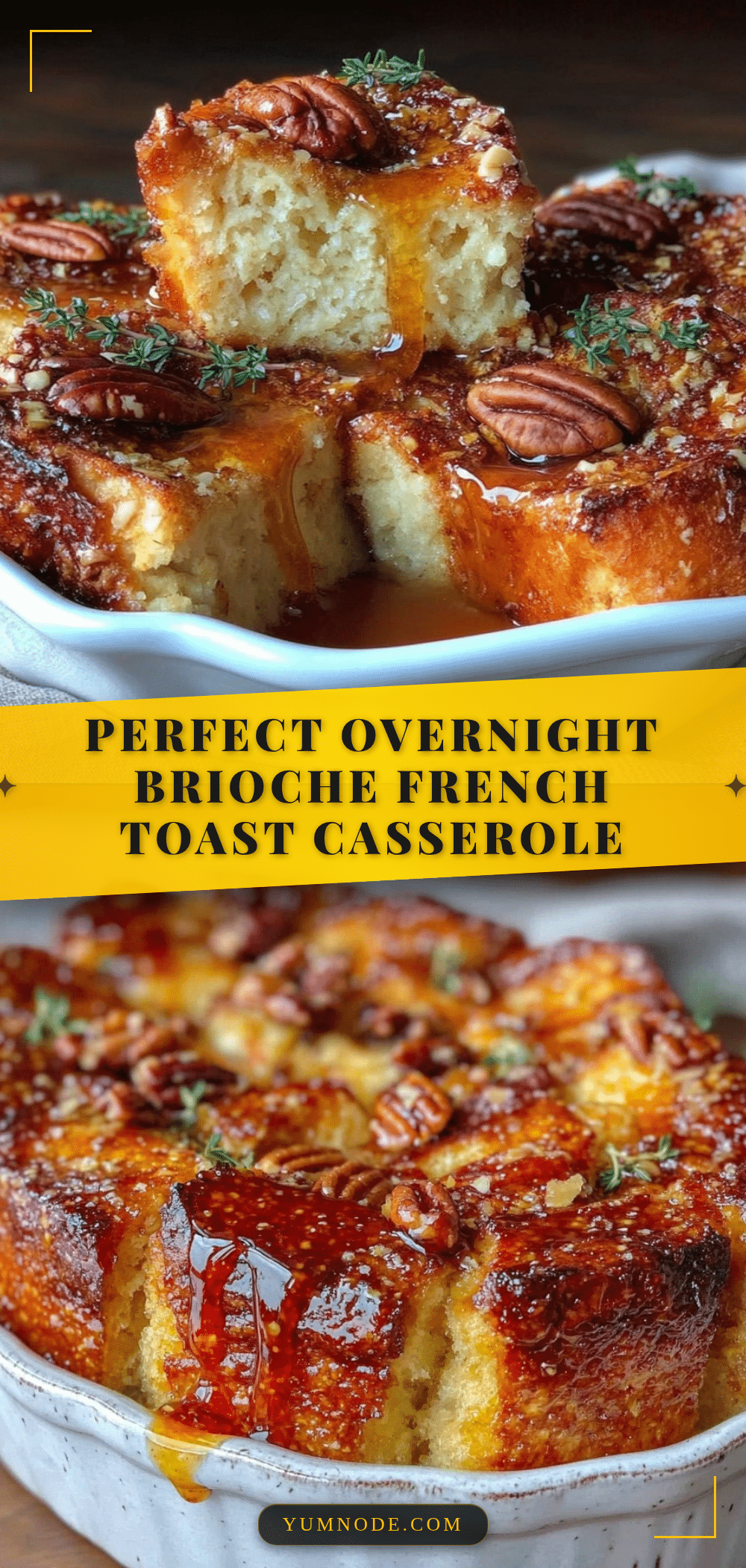 overnight brioche french toast casserole recipe