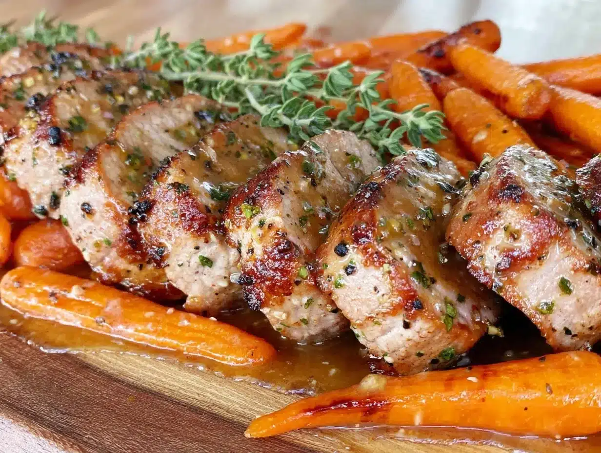 savory honey dijon pork tenderloin preparation steps