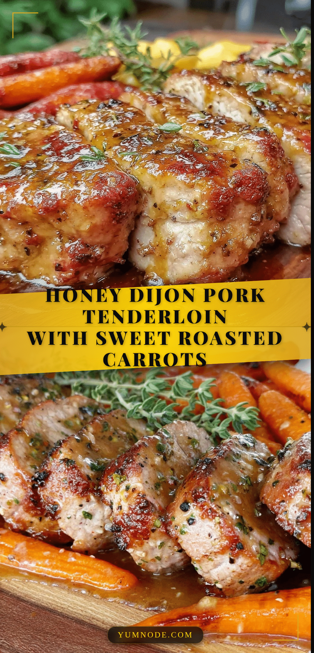 savory honey dijon pork tenderloin recipe