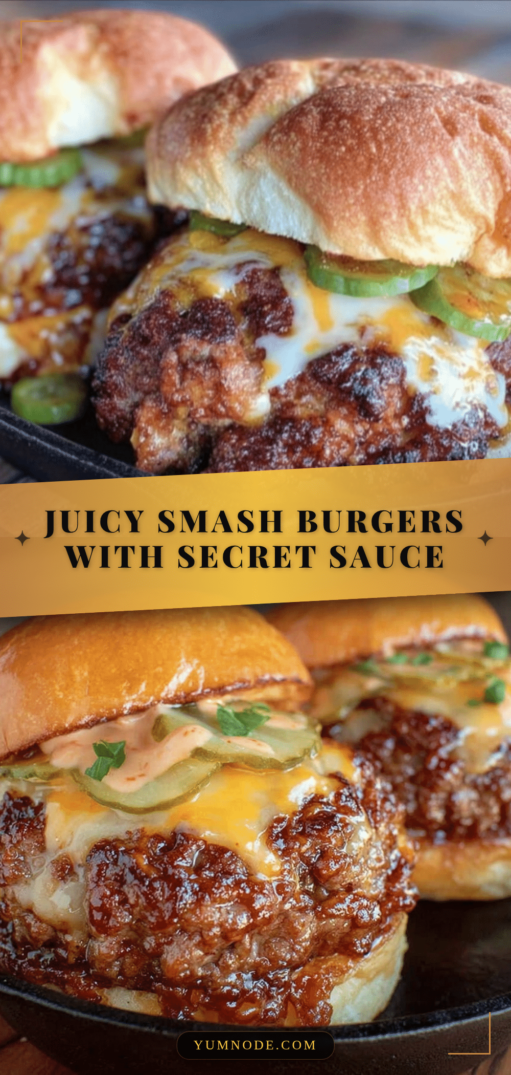 savory smash burgers recipe