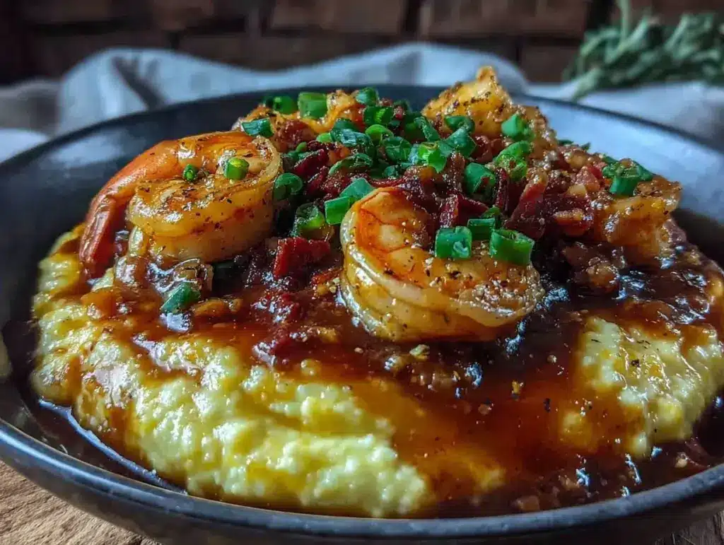 shrimp and grits recipe - featured image
