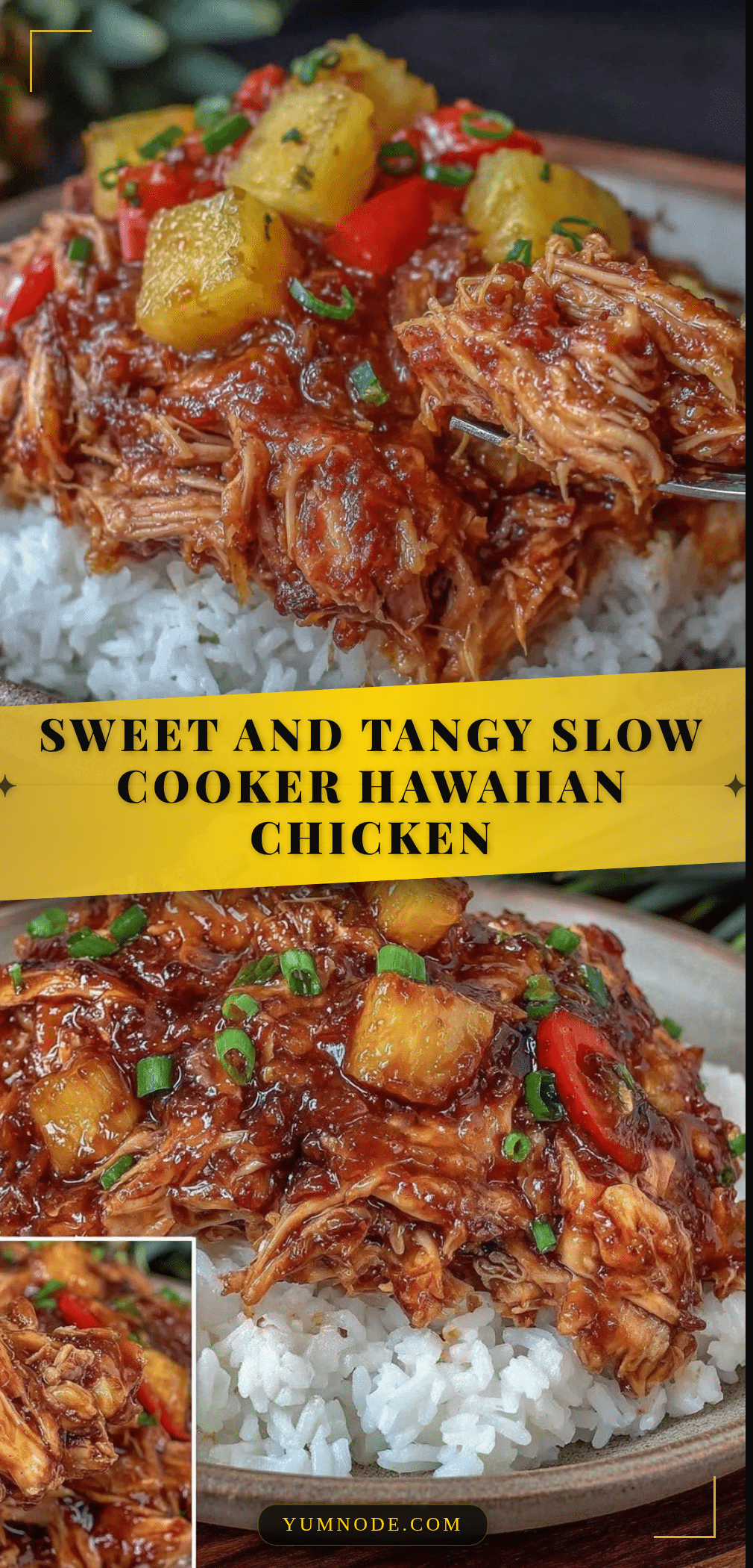slow cooker hawaiian chicken recipe