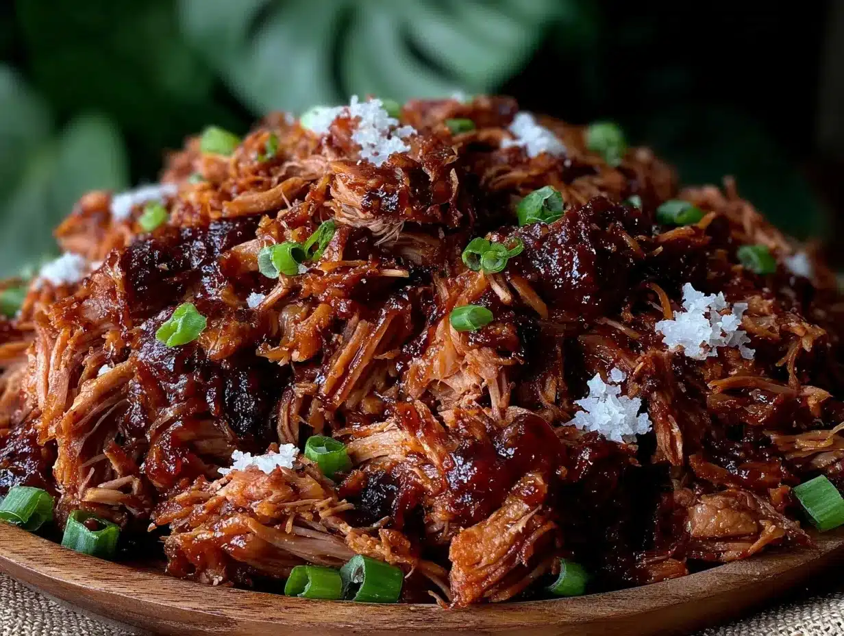 slow cooker kalua pork preparation steps