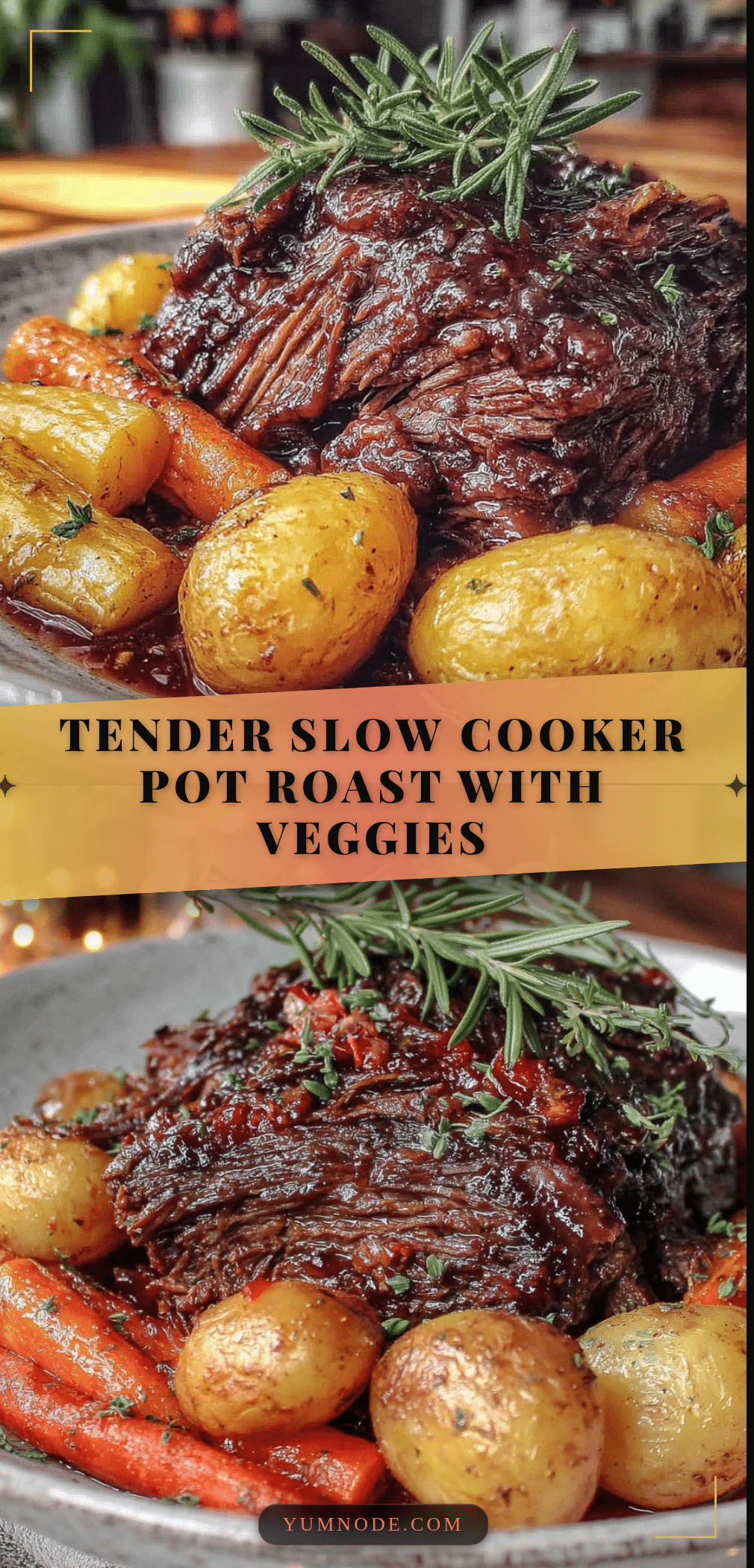 slow cooker pot roast recipe