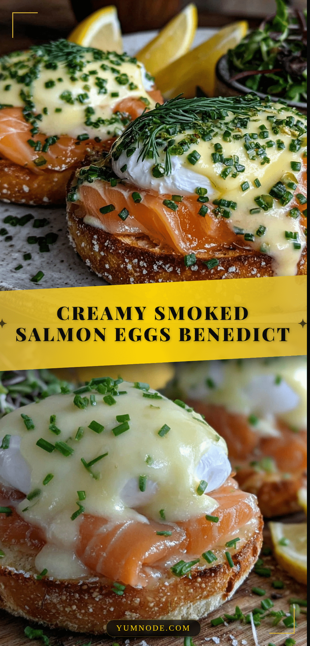 smoked salmon eggs benedict recipe