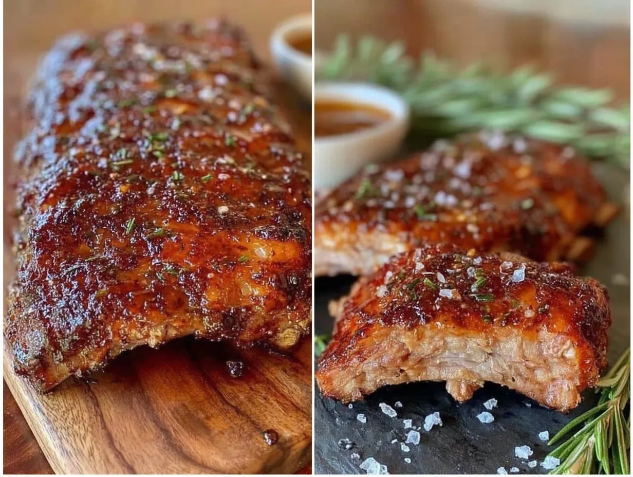 tender grilled BBQ ribs preparation steps