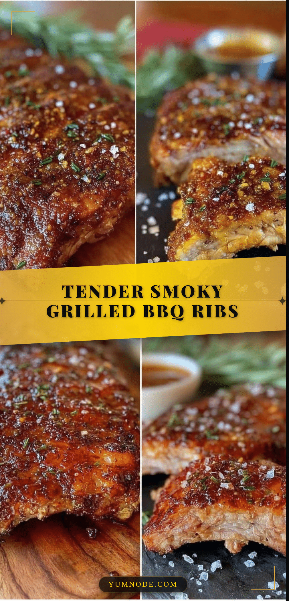 tender grilled BBQ ribs recipe