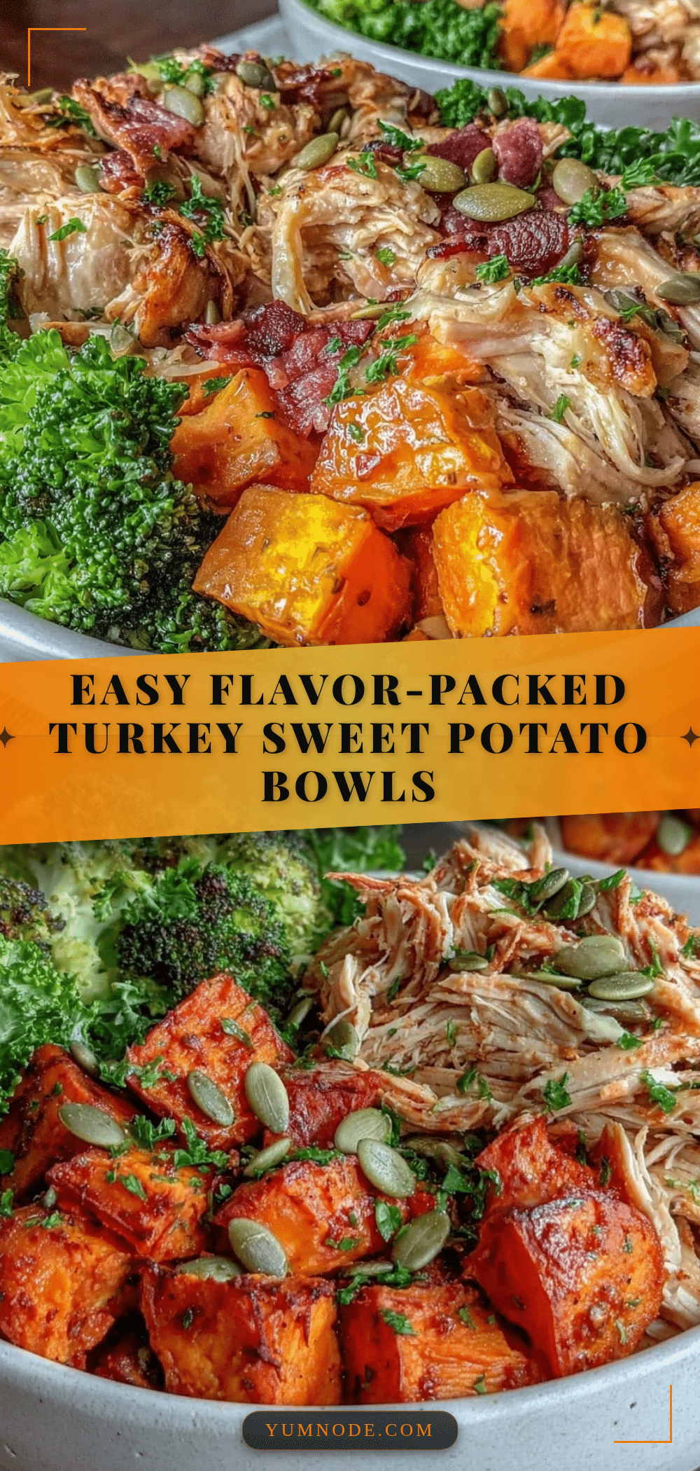 turkey and sweet potato bowls recipe