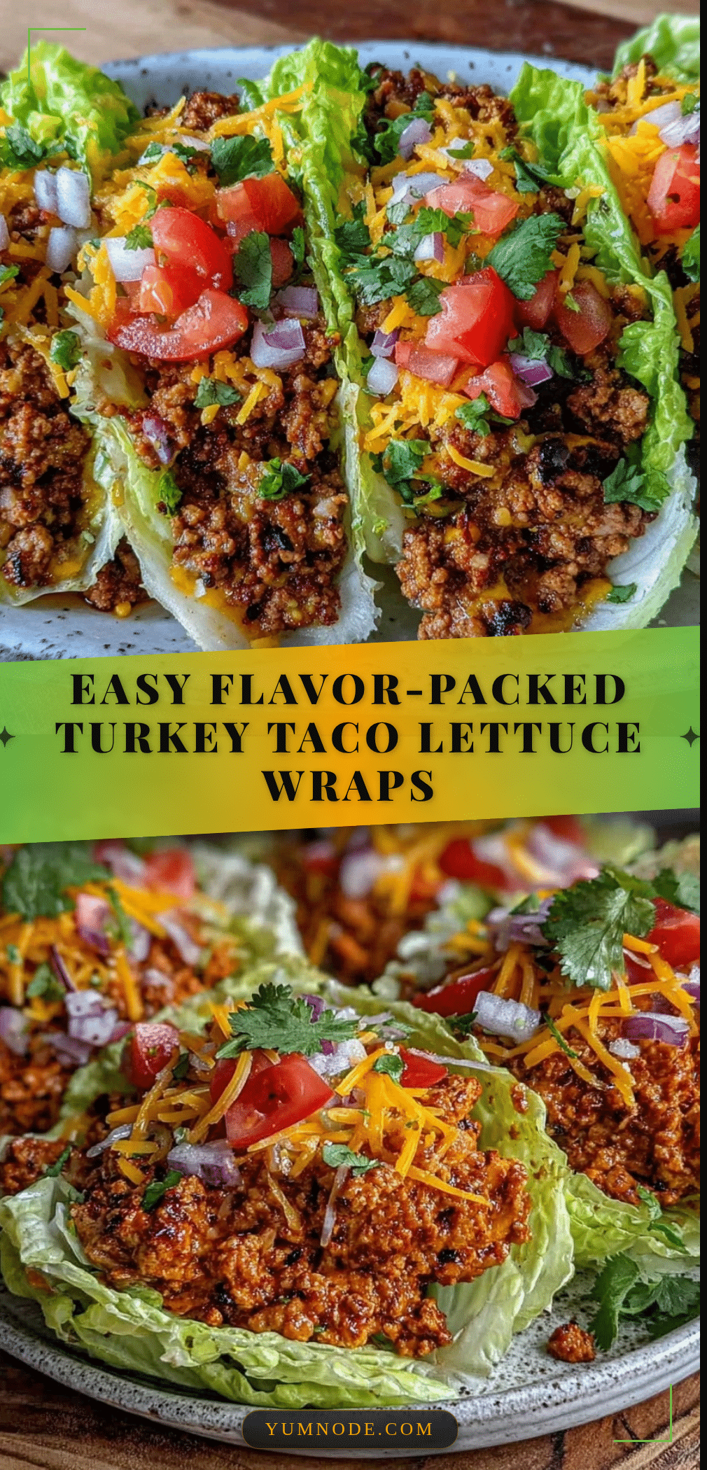 turkey taco lettuce wraps recipe