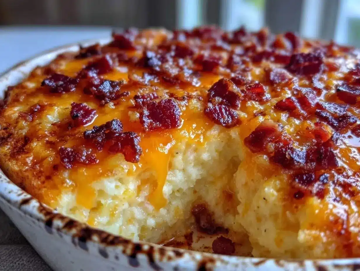 twice baked potato casserole preparation steps