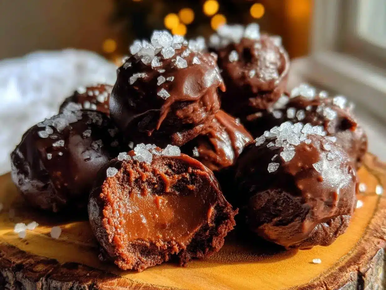 bourbon chocolate truffles preparation steps