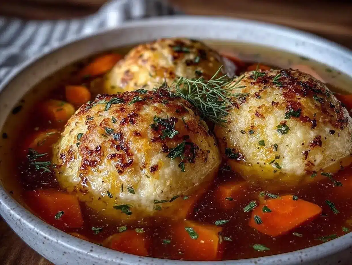 cozy matzo ball soup recipe preparation steps