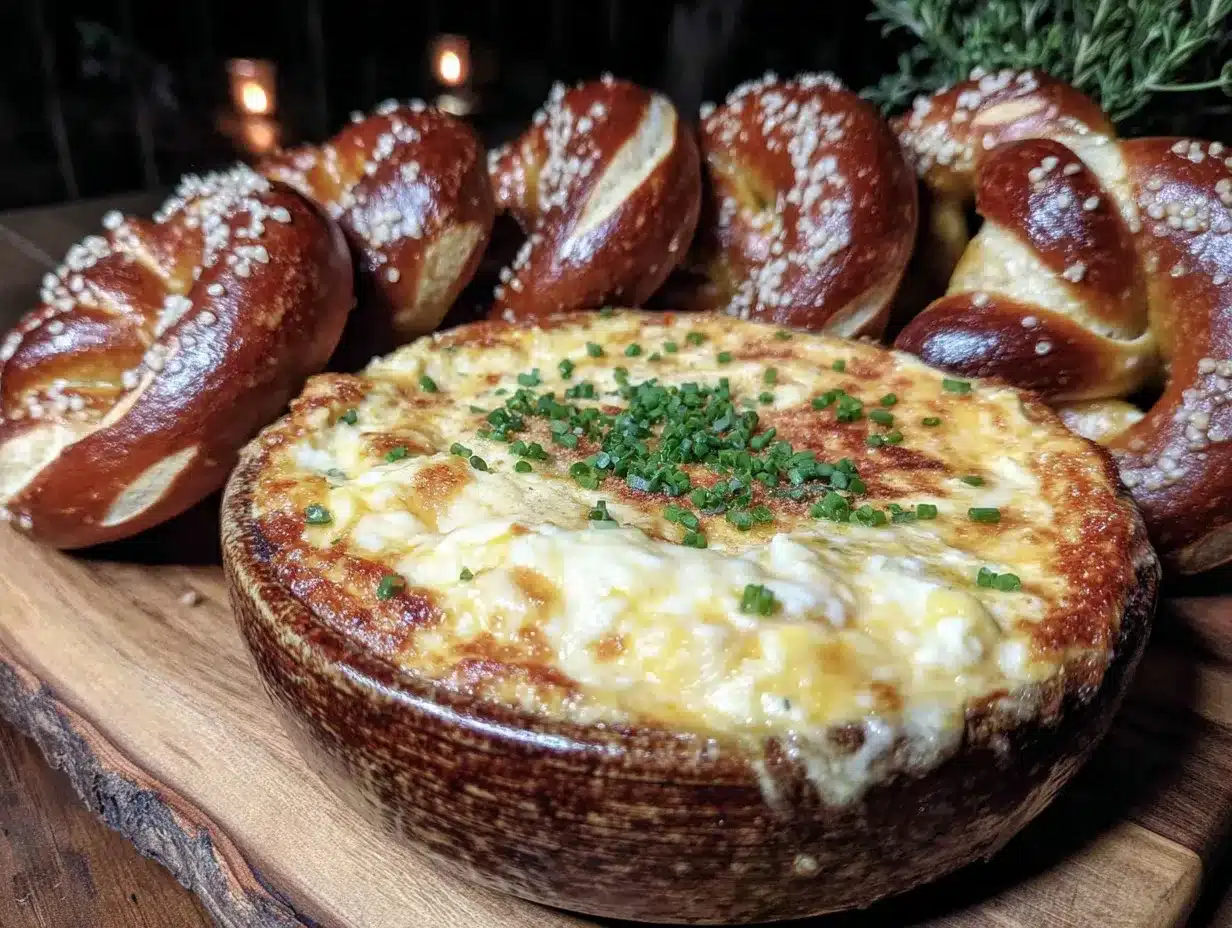 creamy beer cheese dip preparation steps