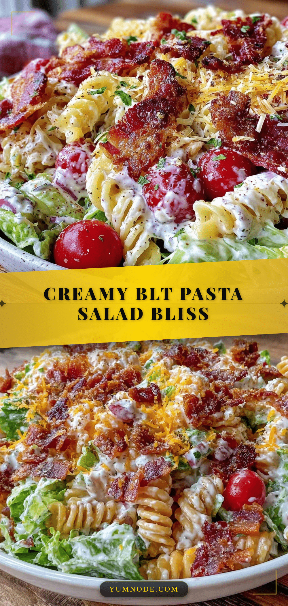 creamy blt pasta salad recipe