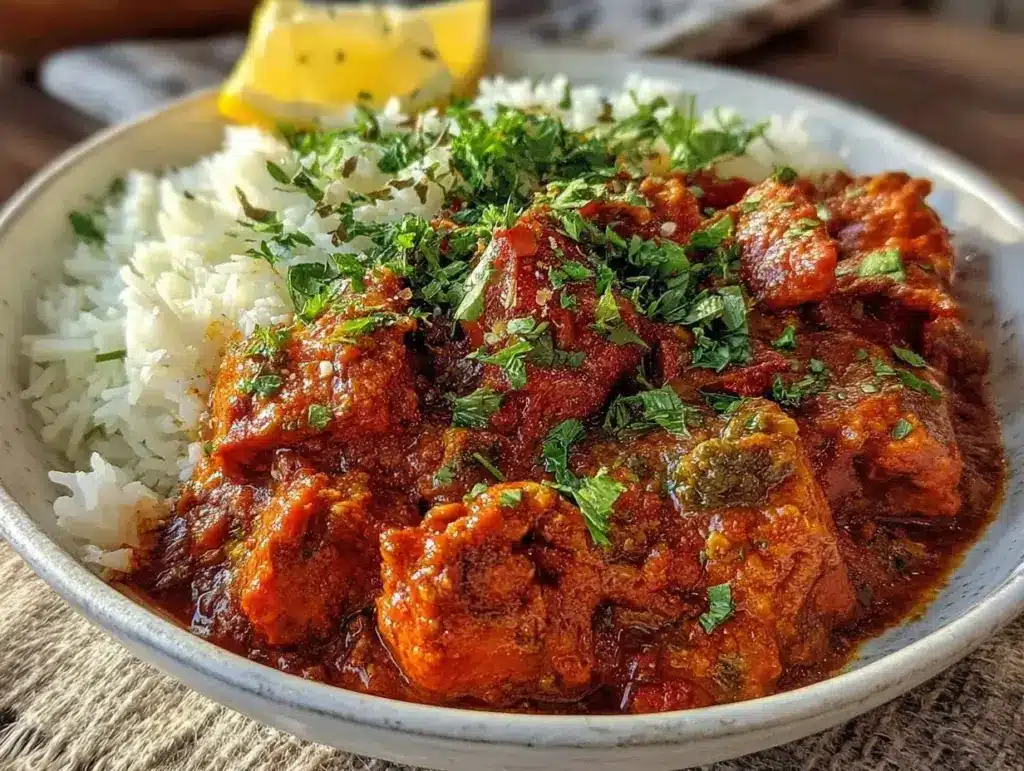 creamy chicken tikka masala british style - featured image