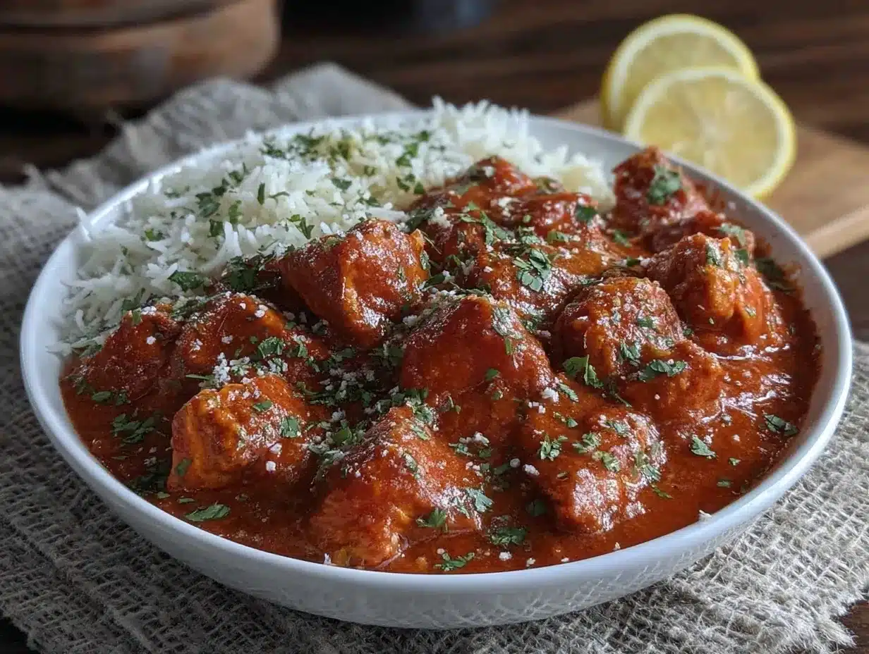creamy chicken tikka masala british style preparation steps