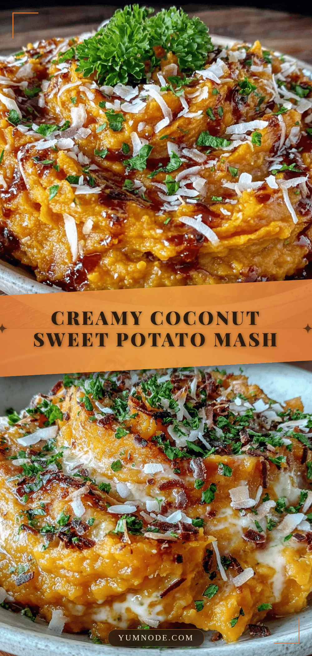 creamy coconut sweet potato mash recipe