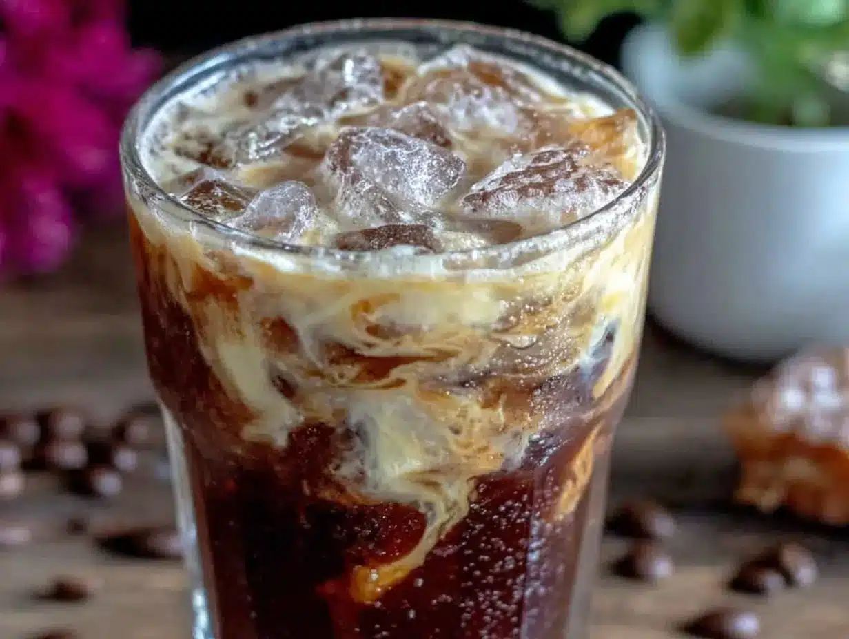 creamy dunkin donuts iced coffee recipe preparation steps