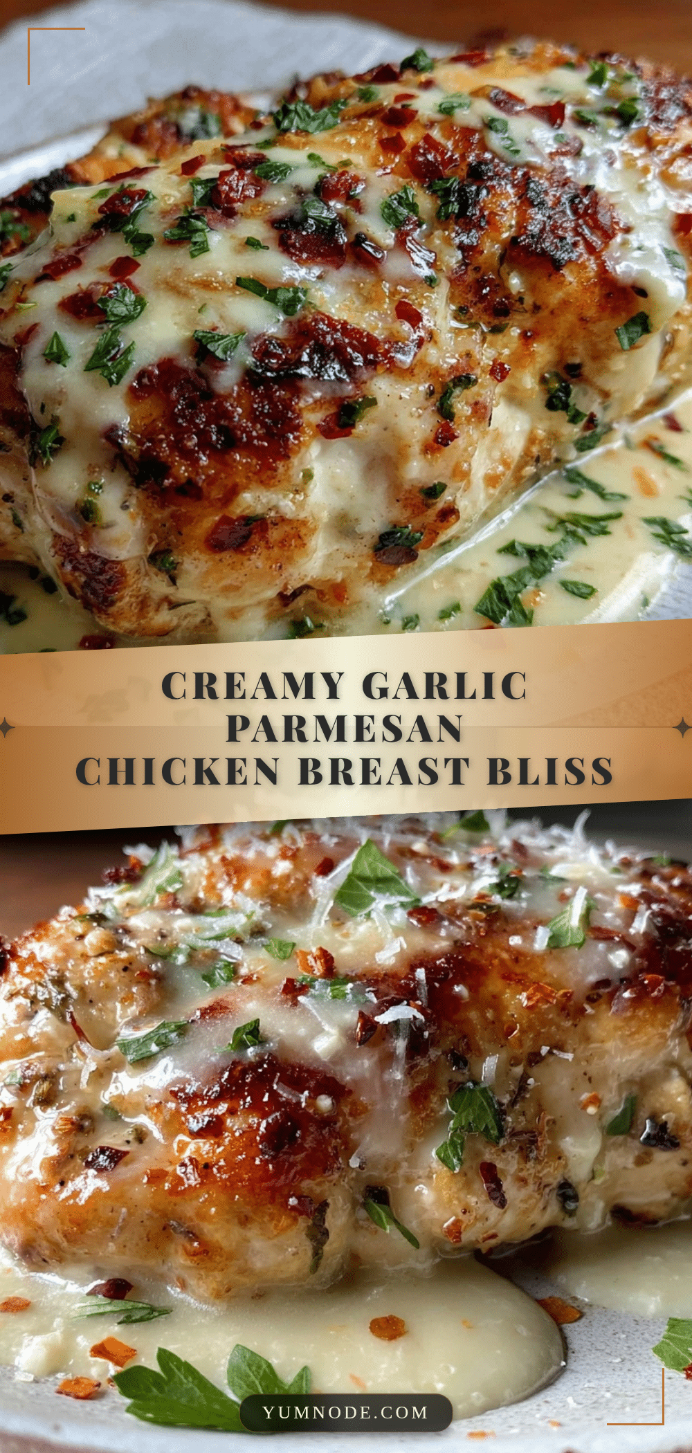 creamy garlic parmesan chicken breast recipe