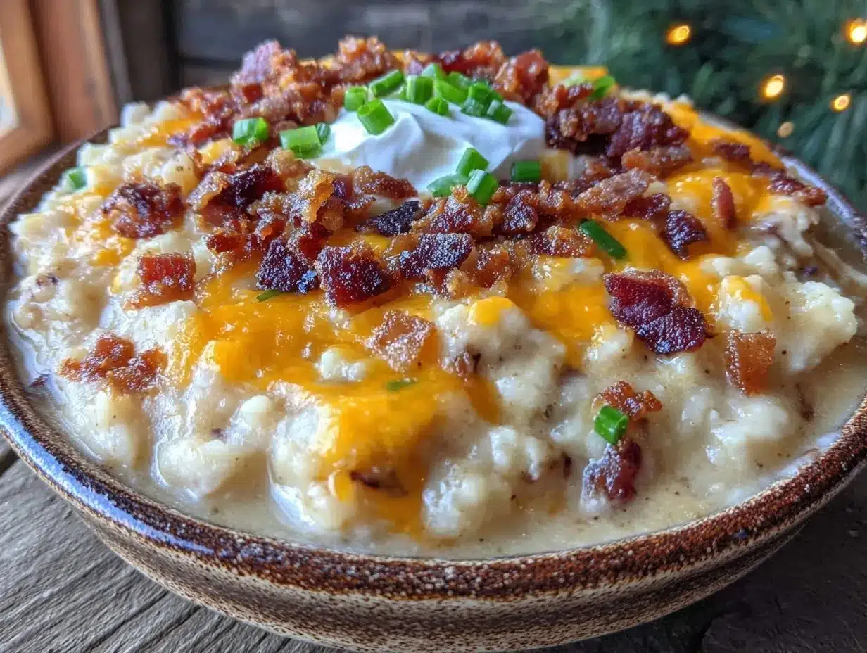 creamy loaded potato soup preparation steps