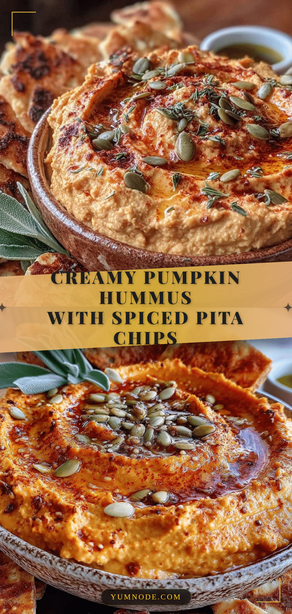creamy pumpkin hummus recipe
